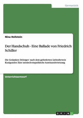 bokomslag Der Handschuh - Eine Ballade von Friedrich Schiller