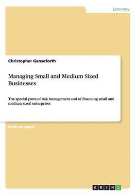 Managing Small and Medium Sized Businesses 1