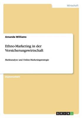 bokomslag Ethno-Marketing in Der Versicherungswirtschaft