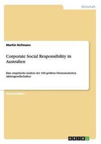 bokomslag Corporate Social Responsibility in Australien