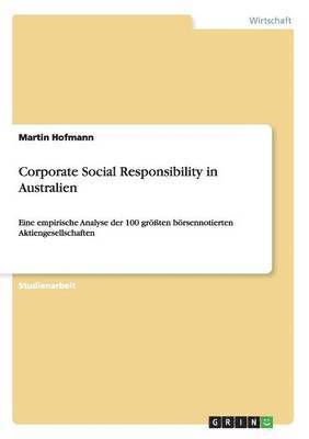 Corporate Social Responsibility in Australien 1