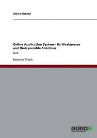 bokomslag Online Application System - Its Weaknesses and their possible Solutions