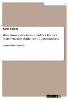 bokomslag Wandlungen Des Staates Und Des Rechtes in Der Zweiten Halfte Des 19. Jahrhunderts