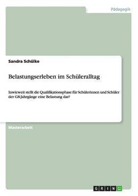 bokomslag Belastungserleben im Schüleralltag
