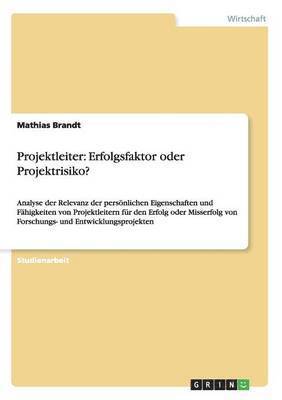 Mathias Brandt - Projektleiter, Häftad