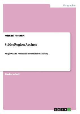 bokomslag StdteRegion Aachen