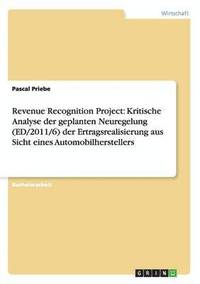 bokomslag Revenue Recognition Project