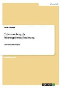 bokomslag Cybermobbing als Fhrungsherausforderung