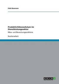 bokomslag Produktivitätswachstum im Dienstleistungssektor