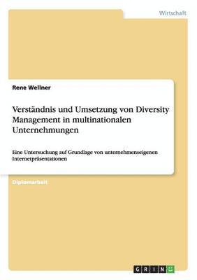 Verstndnis und Umsetzung von Diversity Management in multinationalen Unternehmungen 1