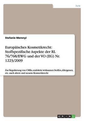 bokomslag Europäisches Kosmetikrecht