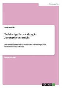 bokomslag Nachhaltige Entwicklung im Geographieunterricht