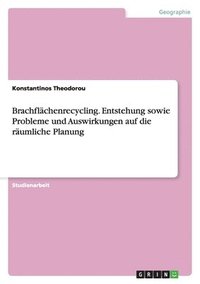bokomslag Brachflächenrecycling. Entstehung sowie Probleme und Auswirkungen auf die räumliche Planung