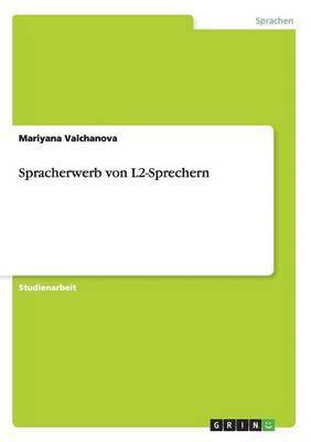 bokomslag Spracherwerb von L2-Sprechern