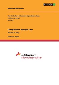 bokomslag Comparative Analysis Law