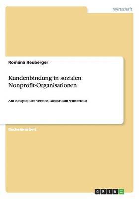 bokomslag Kundenbindung in sozialen Nonprofit-Organisationen