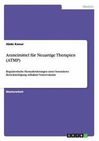 bokomslag Arzneimittel für Neuartige Therapien (ATMP)