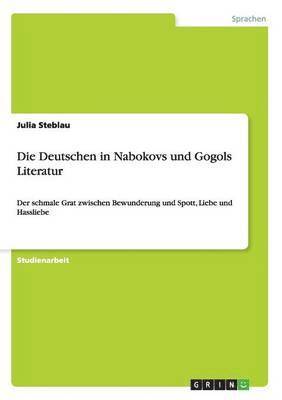 bokomslag Deutschen in Nabokovs und Gogols Literatur