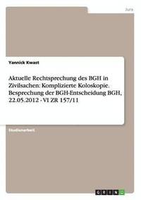 bokomslag Aktuelle Rechtsprechung des BGH in Zivilsachen