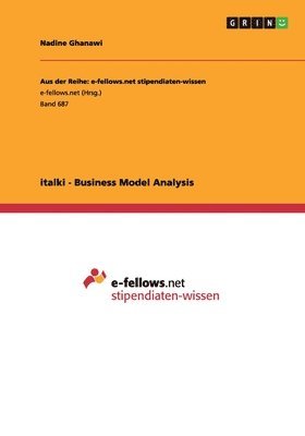 bokomslag italki - Business Model Analysis