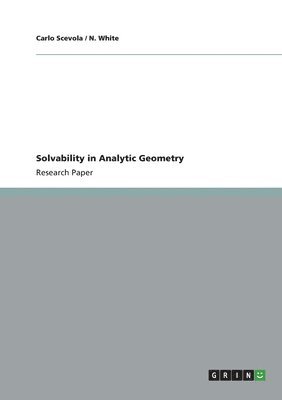 bokomslag Solvability in Analytic Geometry