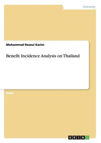 bokomslag Benefit Incidence Analysis on Thailand