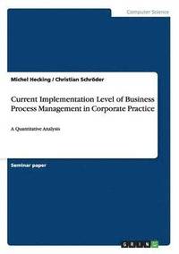 bokomslag Current Implementation Level of Business Process Management in Corporate Practice