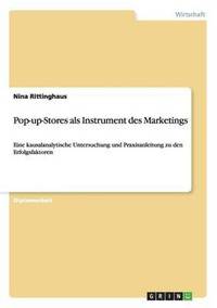 bokomslag Pop-up-Stores als Instrument des Marketings