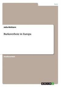 bokomslag Burkaverbote in Europa