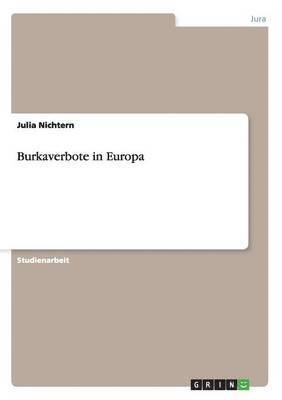 Julia Nichtern - Burkaverbote in Europa, Häftad
