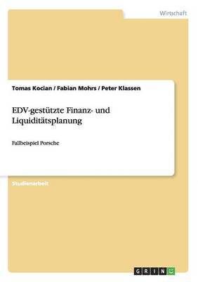 EDV-gesttzte Finanz- und Liquidittsplanung 1