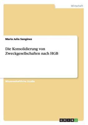 bokomslag Konsolidierung von Zweckgesellschaften nach HGB