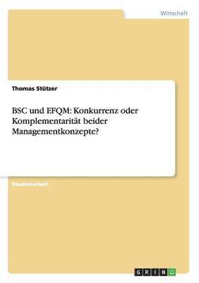 bokomslag BSC und EFQM