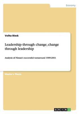 bokomslag Leadership through change, change through leadership