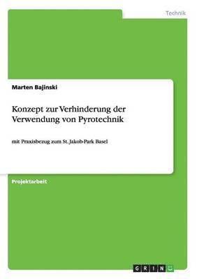 bokomslag Konzept zur Verhinderung der Verwendung von Pyrotechnik