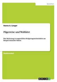 bokomslag Pilgerreise und Wallfahrt