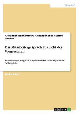 Mitarbeitergespräch aus Sicht des Vorgesetzten