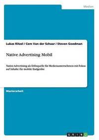 bokomslag Native Advertising Mobil