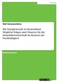 bokomslag Die Energiewende in Deutschland