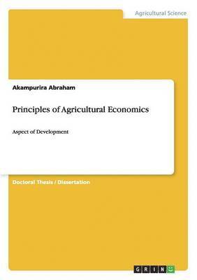 bokomslag Principles of Agricultural Economics