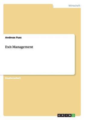 Andreas Fuss - Exit-Management, Häftad