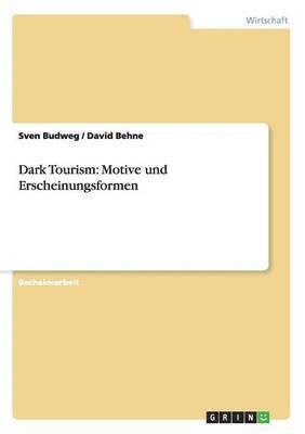 bokomslag Dark Tourism