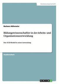 bokomslag Bildungswissenschaftler in der Arbeits- und Organisationsentwicklung