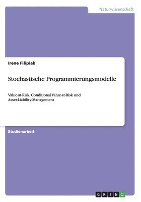 Stochastische Programmierungsmodelle 1