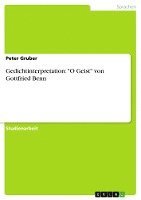 Gedichtinterpretation