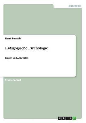 Pdagogische Psychologie 1
