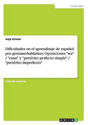 Dificultades en el aprendizaje de español por germanohablantes