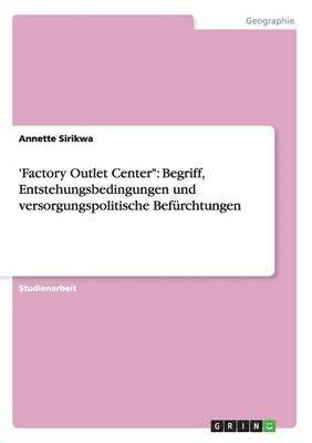 'Factory Outlet Center&quot; 1