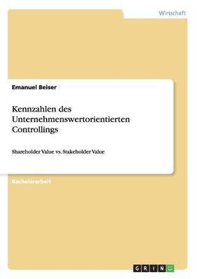 bokomslag Kennzahlen des Unternehmenswertorientierten Controllings