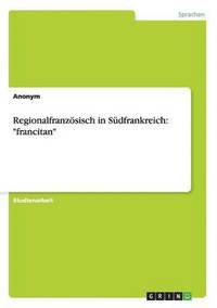bokomslag Regionalfranzsisch in Sdfrankreich